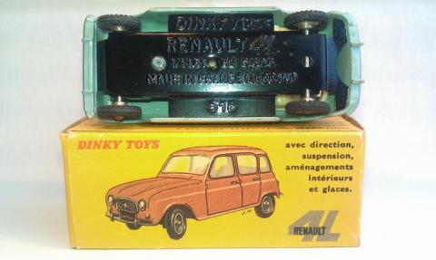 9. Dinky Toys 518 Renault 4L.